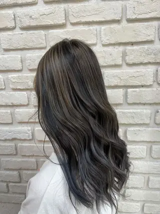 ロング カラー メンズ creeb 宮前のヘアスタイル