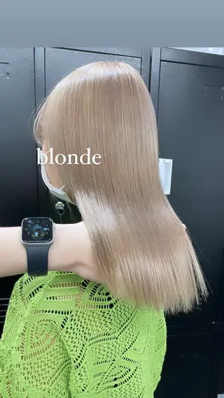 ロング カラー パーマ ヘアアレンジ メンズ キッズ ネイル マツエク・マツパ アイブロウ 🐺ウルフ×ハイトー ン🖤Yukinoのヘアスタイル