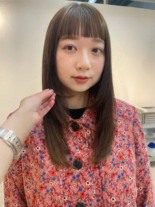 ロング cyez rinkaのヘアスタイル