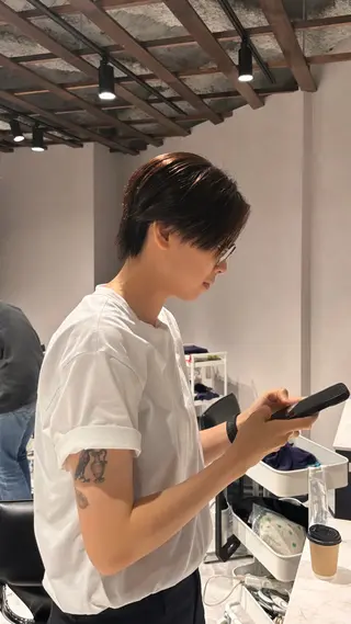 メンズ Mai🍀西梅田 メンズカットモデルのヘアスタイル