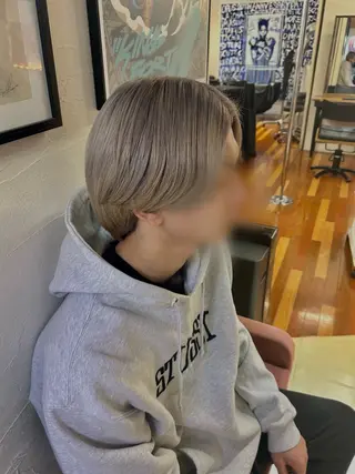 ショート カラー 天神カラーモデル募集 nanaのヘアスタイル