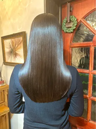 ロング 伏田 遼馬のヘアスタイル