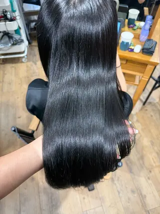 ロング カラー ✨艶髪✨ 奈須晴香のヘアスタイル