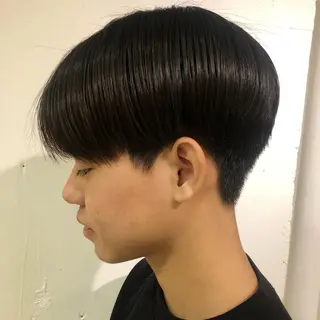 ショート カラー パーマ ヘアアレンジ メンズ パーソナルカラー合わ せたカラー🤍なつみのヘアスタイル