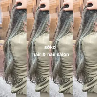 ロング カラー ヘアアレンジ マツエク・マツパ 🫧一気にあか抜け 🫧mayuのヘアスタイル