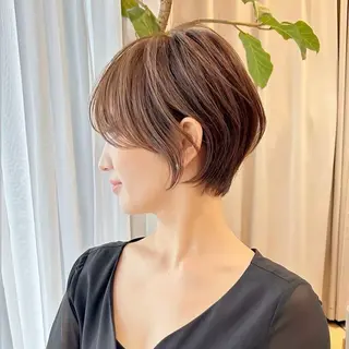 ショート yuka♡/ショート カット/暖色カラーのヘアスタイル