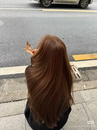 ロング 高原 爽箕のヘアスタイル