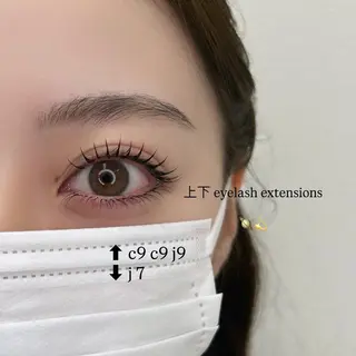 マツエク・マツパ mila ⏾ conのマツエク・マツパデザイン