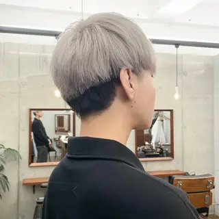 ショート カラー メンズ ✂︎ウルフ・ショート ✂︎MIKUNIのヘアスタイル