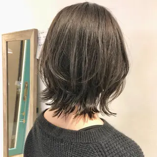 ミディアム カラー 🍎みついじゅん🍏 ボブ指名No.1のヘアスタイル