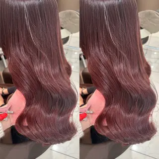 ロング カラー ヘアアレンジ 盛れる韓国ヘア♡ 🌻鈴木花🌈のヘアスタイル