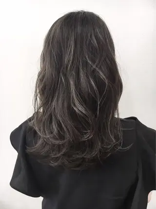 ミディアム カラー パーマ ヘアアレンジ メンズ キッズ マツエク・マツパ 田中 裕士のヘアスタイル