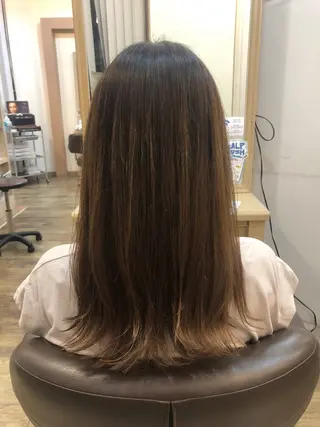 ロング あ あのヘアスタイル