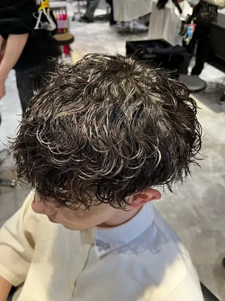 パーマ メンズ 💈メンズパーマ特化 店長望月謙二郎💈のヘアスタイル