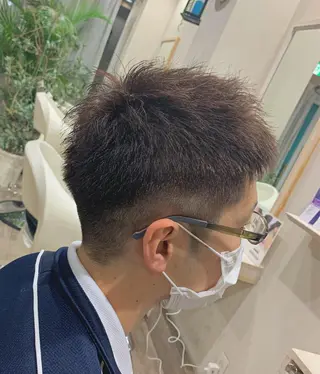ショート カラー メンズ 🐤 ゆい🐓のヘアスタイル