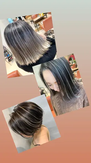 ミディアム hairstudio NOAのヘアスタイル