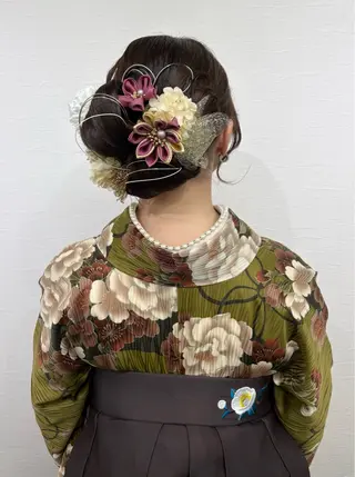 ロング YUMEYAKATA 五条店のヘアスタイル