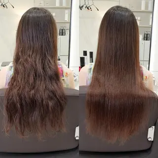 ロング EIGHT plum TOKIOリミテッドのヘアスタイル