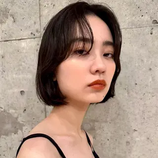 ショート ボブ/レイヤー/ニュ アンスパーマ/小夏のヘアスタイル