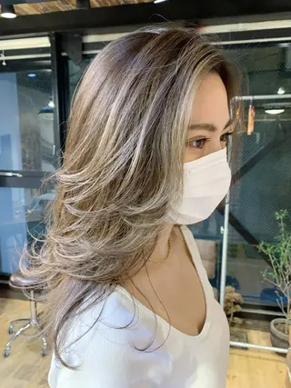 ロング カラー 【完全マンツー 恵比寿】佐藤 翔のヘアスタイル