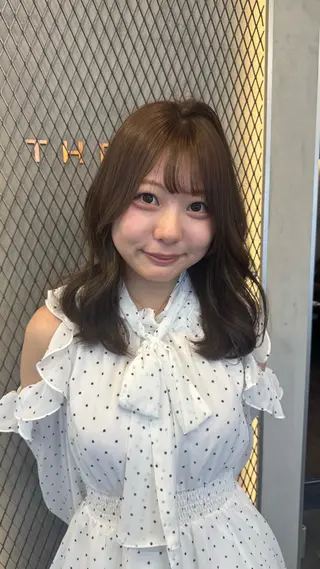 カラー イブ/ 髪質改善 カラー/縮毛矯正のヘアスタイル