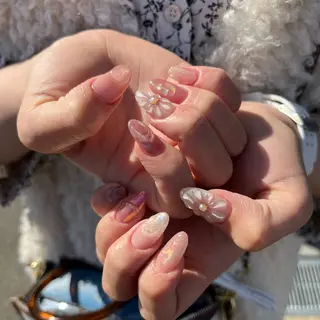 ロング ネイル マツエク・マツパ apopis＊ close23:00のネイルデザイン