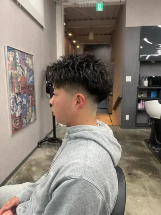 ショート 野上 晃生のヘアスタイル