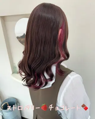 ロング カラー 🌈miu miu hair✂️💕のヘアスタイル