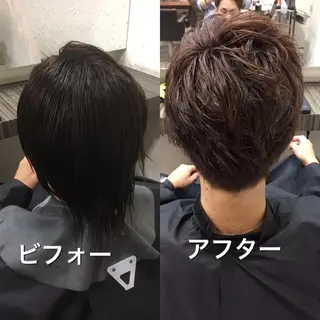 ショート 東條 克義のヘアスタイル
