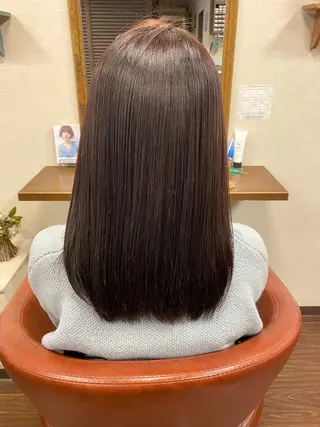 セミロング カラー liL  hair サトウリョウタのヘアスタイル