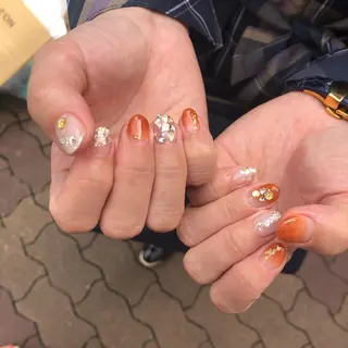 ロング キッズ ネイル マツエク・マツパ 福田 加奈のネイルデザイン