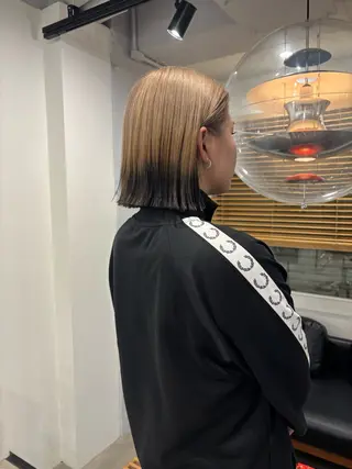 カラー 熊取谷 茉那のヘアスタイル