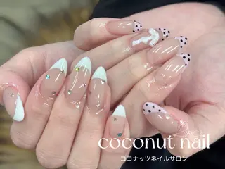 ネイル 神田 ココナッツのネイルデザイン
