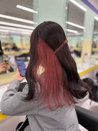 ロング まろっと艶感ブラウン ベージュ🤍まなかのヘアスタイル