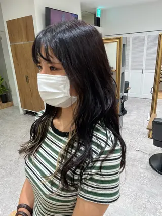 カラー 矯正パーマ、ベージュ ボブカット🫧のヘアスタイル
