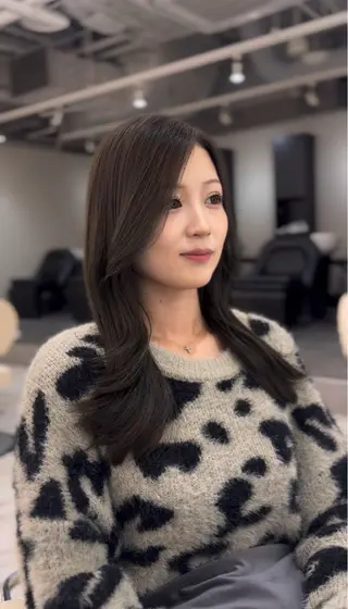 ミディアム カラー 髪質改善🫧 カラー特化/Hinaのヘアスタイル