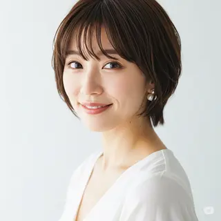 ショート ✂︎ ｼﾝﾀｸ ✂︎のヘアスタイル