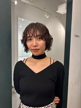 ショート パーマ ハードパーマ Rico💜のヘアスタイル