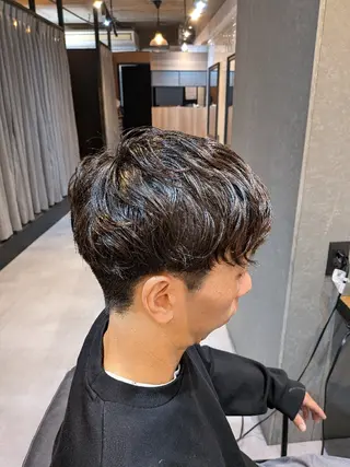 メンズ パーマ 星野 美由/メンズカットのヘアスタイル