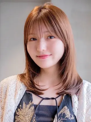ミディアム カラー お悩み解決縮毛矯正 レイヤー達人柴崎大樹のヘアスタイル