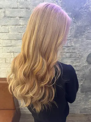 ロング カラー 🎀モテ髪ﾐﾙｸﾃｨ ｰ🎀yasunaのヘアスタイル