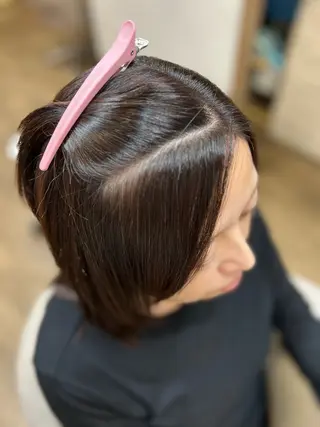 ミディアム 田口 信雄のヘアスタイル