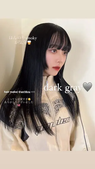 ロング カラー カットモデル募集🤍 🐇anzuのヘアスタイル