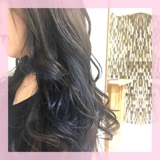 ロング カラー 🍒前川 🍒のヘアスタイル