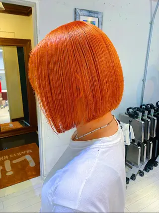 ミディアム カラー ブリーチ koheiのヘアスタイル