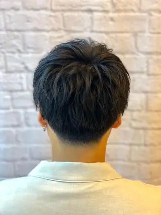 ミディアム メンズ 【メンズカット】 黒田美穂のヘアスタイル