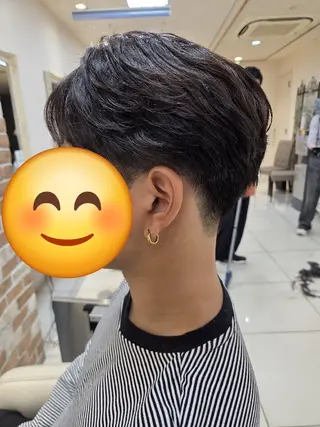 ショート メンズパーマ/カラー /カット/樋口捷✂️のヘアスタイル