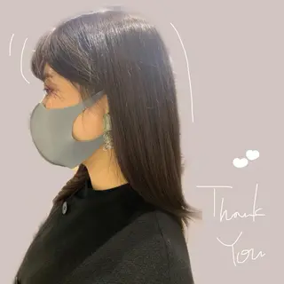 セミロング カラー 🫧 みゆ🫧のヘアスタイル