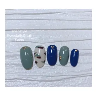 ミディアム ネイル 👑enen style👑のネイルデザイン