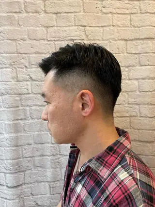 ショート 無料メンズカット❗️ 岡本晟我のヘアスタイル